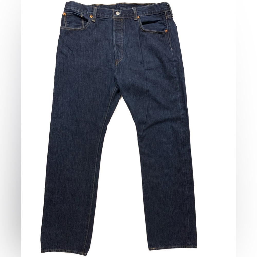 Levi’s 501 Original Riveted Fit Men’s Jeans - Size: 38W/34L - Picture 2 of 6